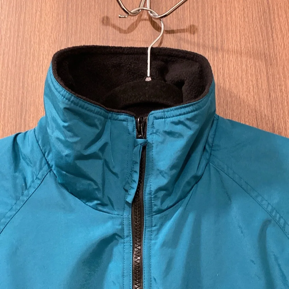 Uniforms To You (UTY)‎ Vintage Unisex Turquoise Nylon Bomber Jacket Size Medium